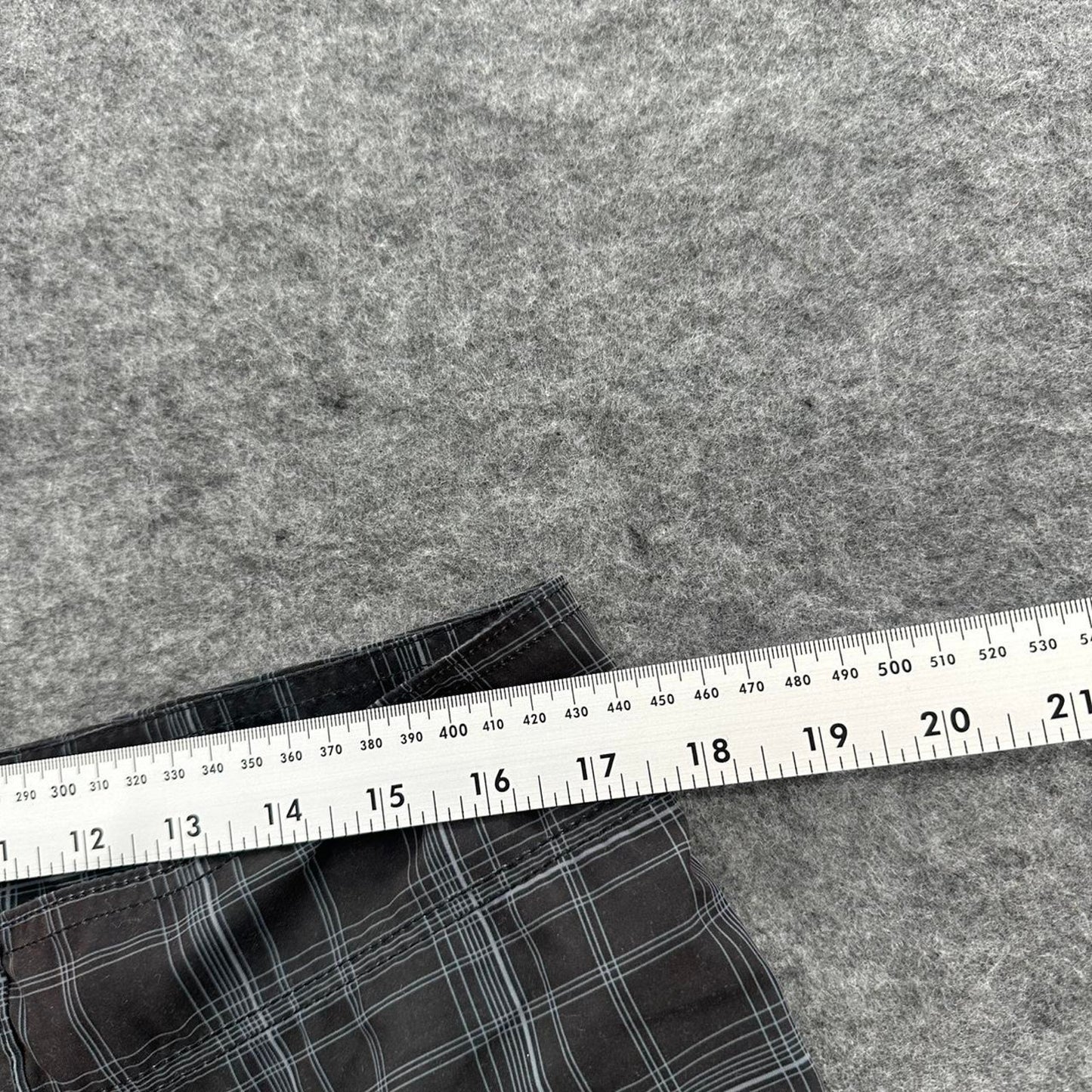 Billabong grey plaid board shorts