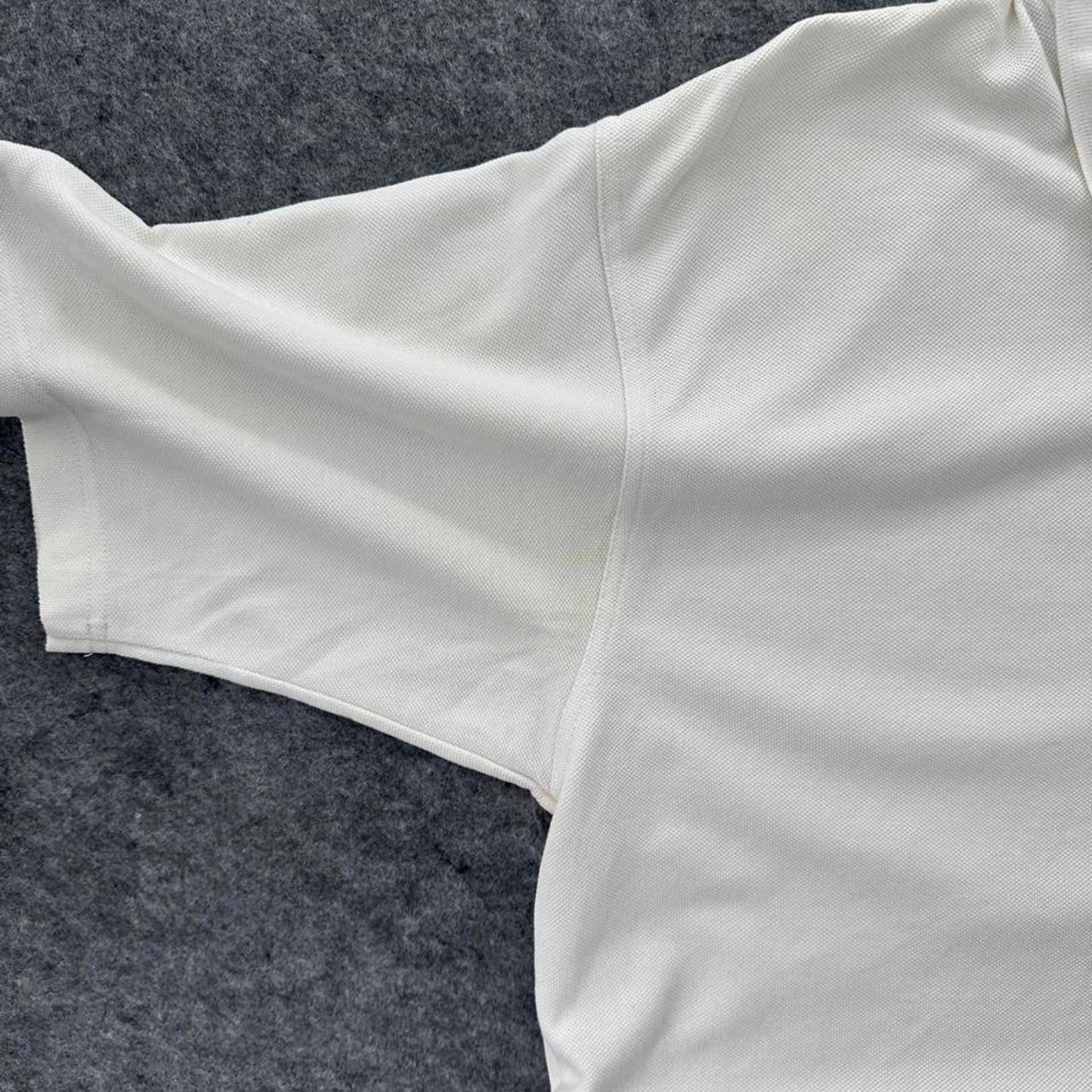 Adidas white polo shirt