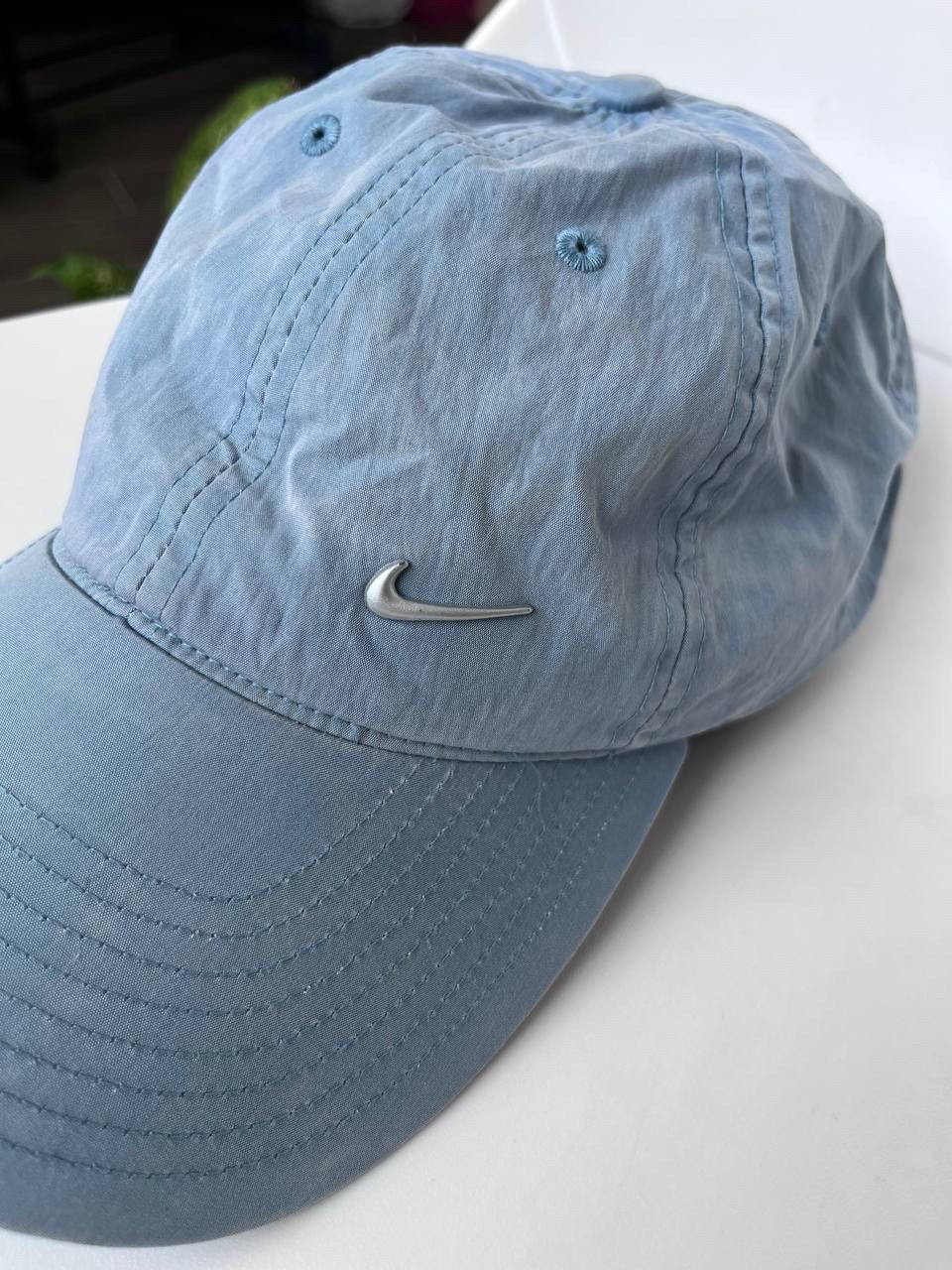 Nike Vintage Y2K Sky Blue Summer Cap Hat