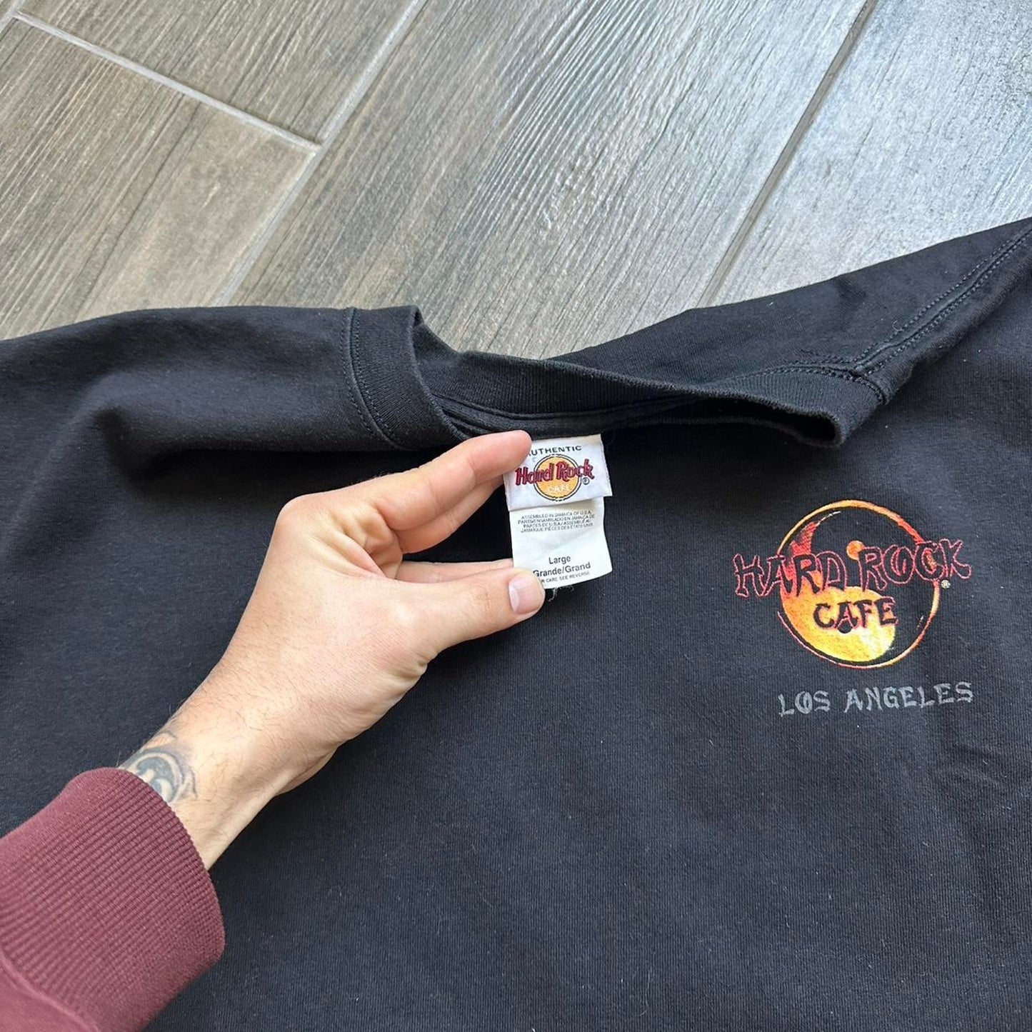 Hard rock black vintage heavy