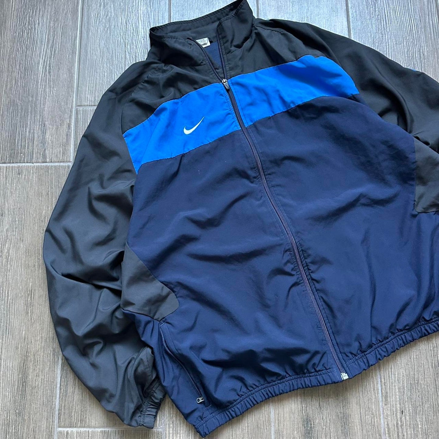 Nike navy y2k baggy streetwear