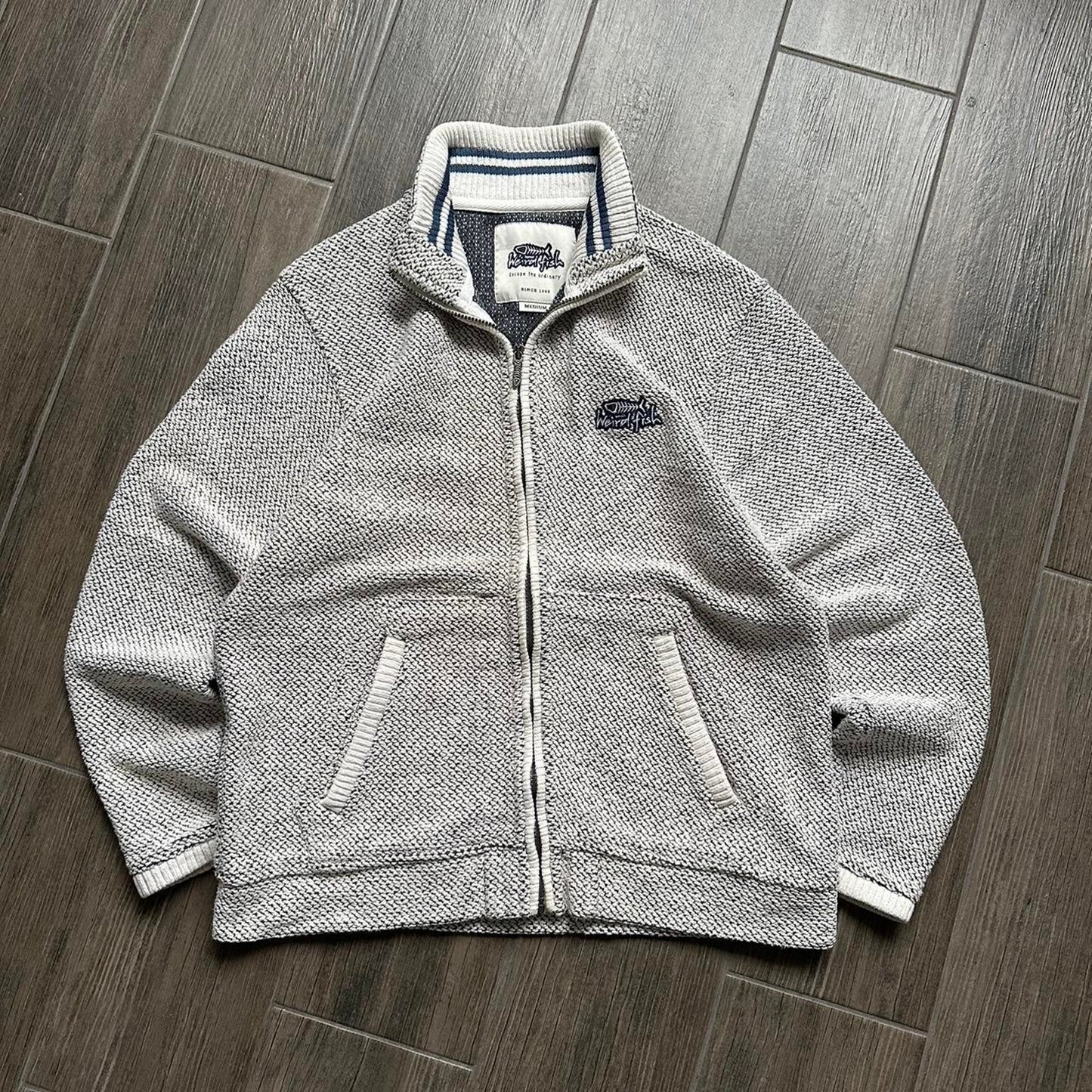 Weird Fish Y2K baggy surf jumper M