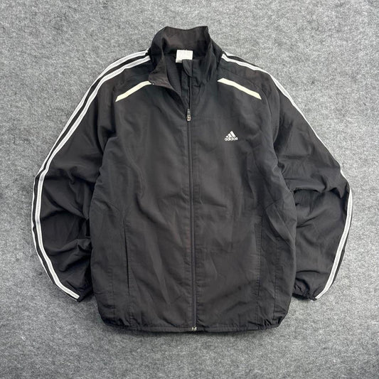Adidas Black Windbreaker Jacket