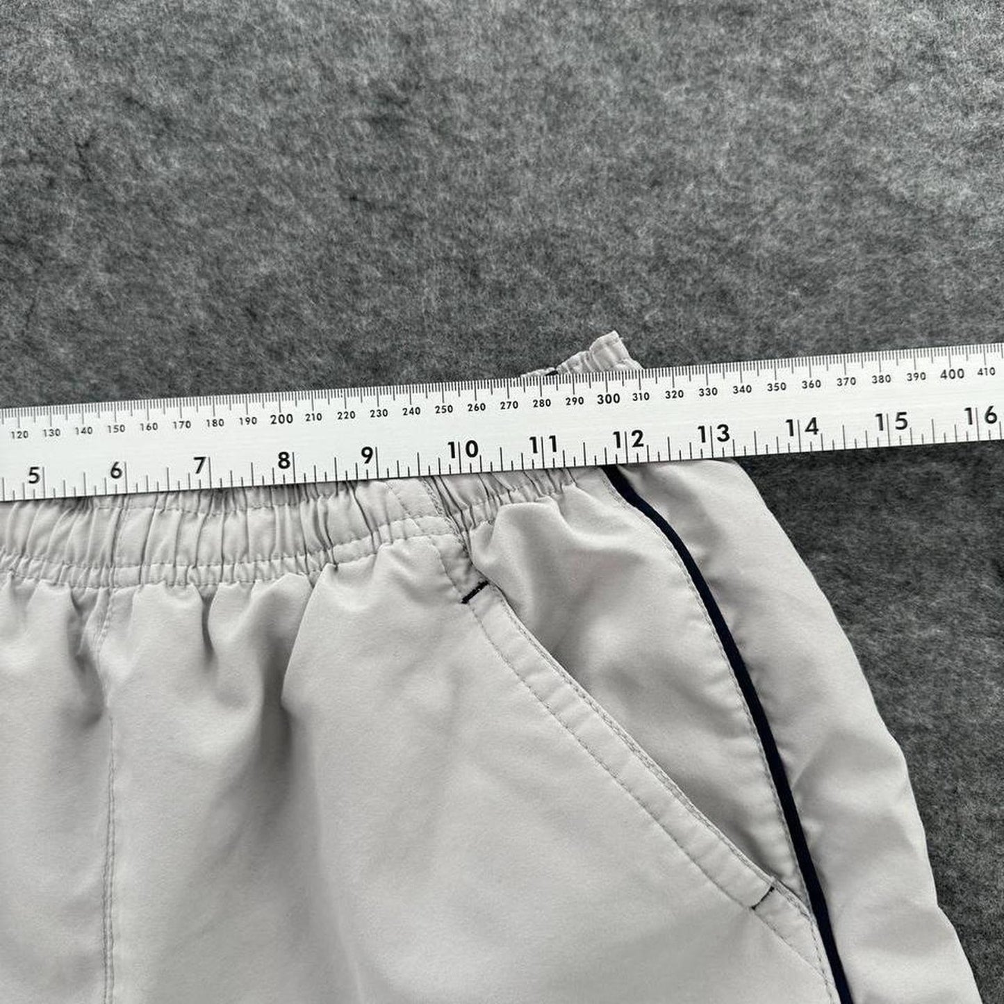 Y2k reebok baggy track shorts