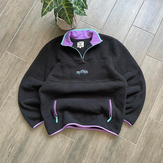 Mambo fleece y2k baggy surf jumper