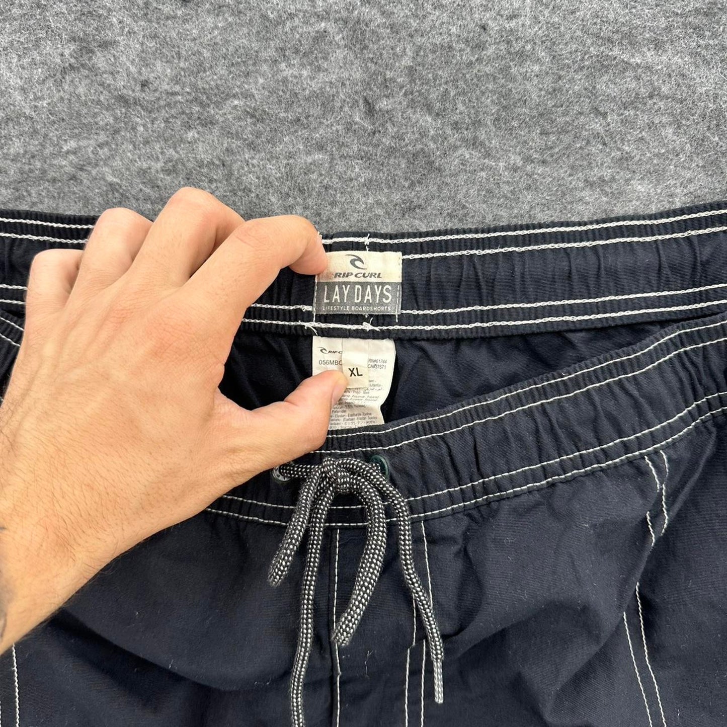 Rip curl black swim shorts