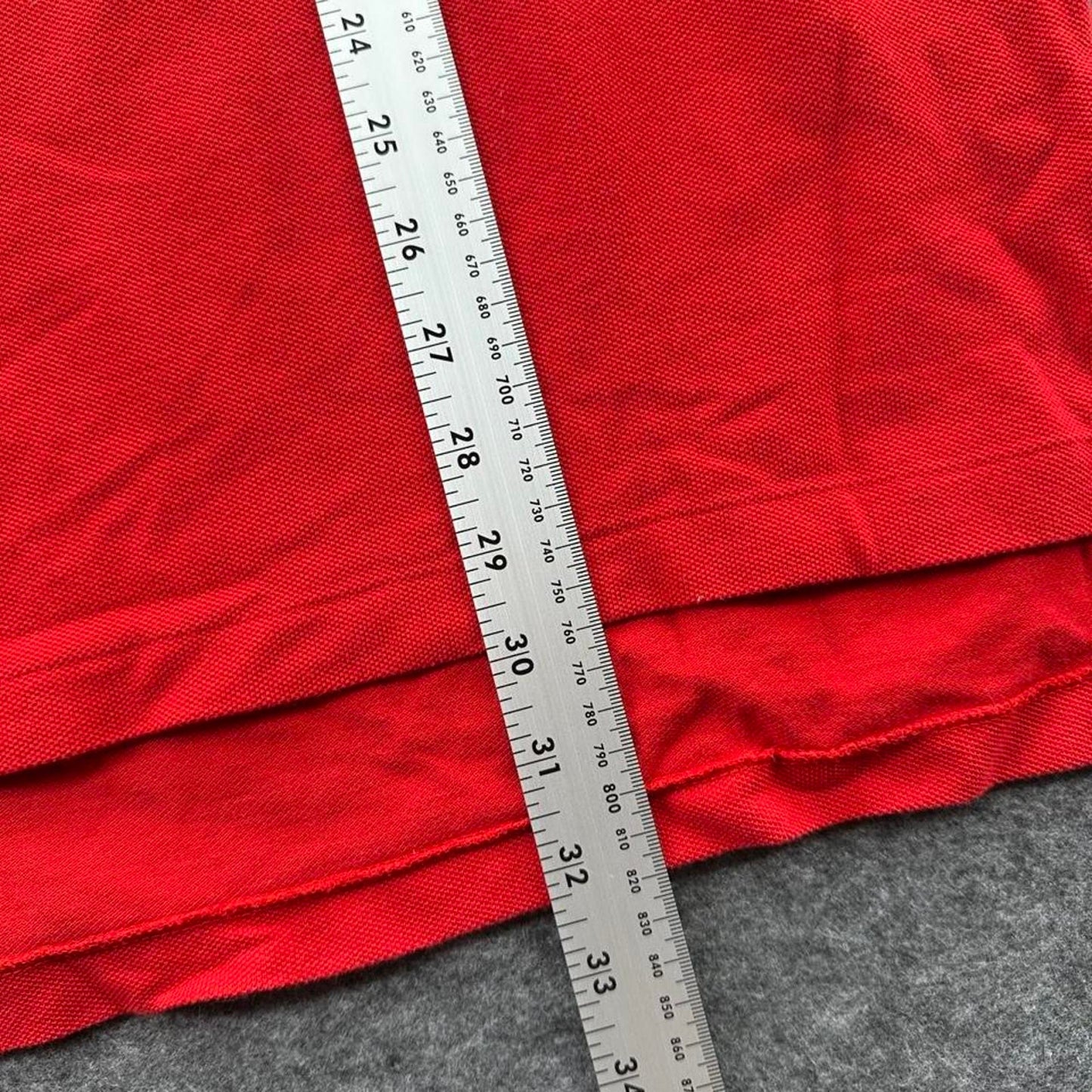 Ralph lauren red polo shirt