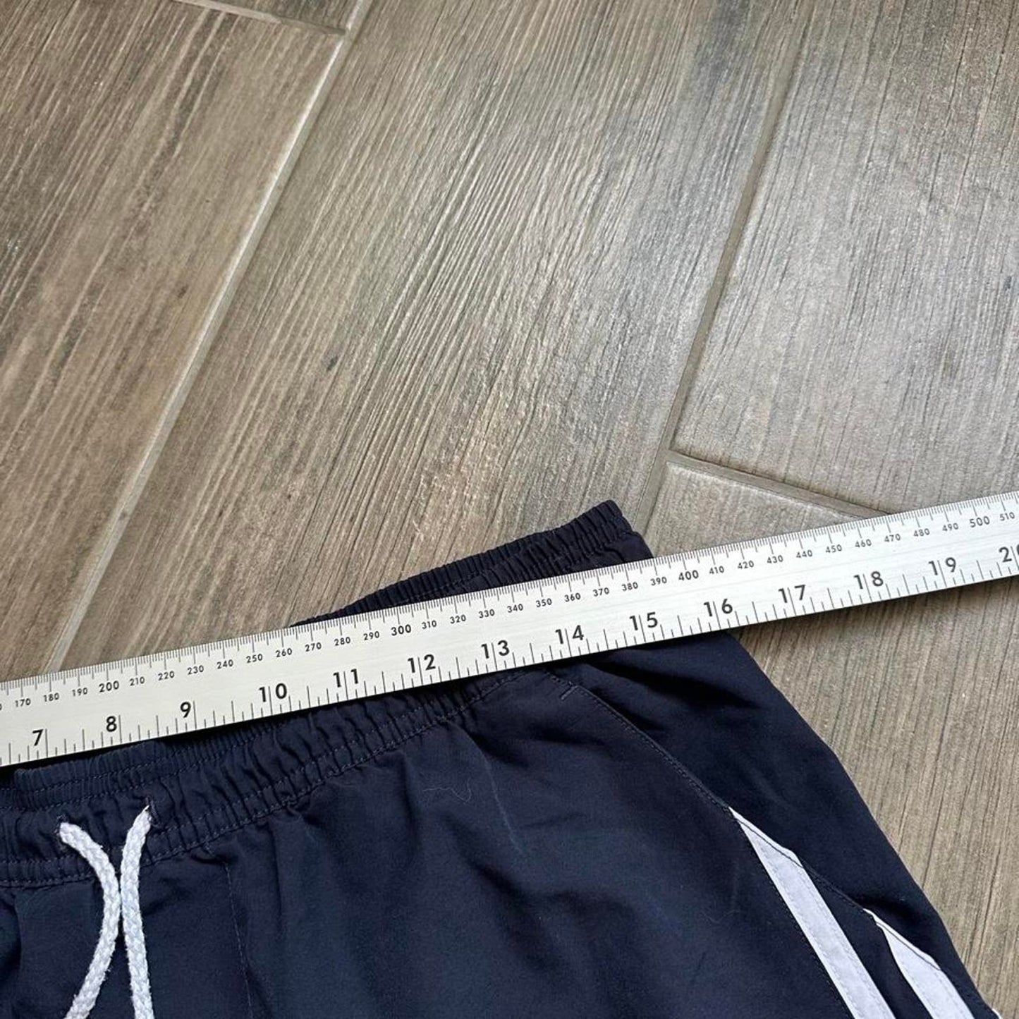 Adidas navy blue swim shorts