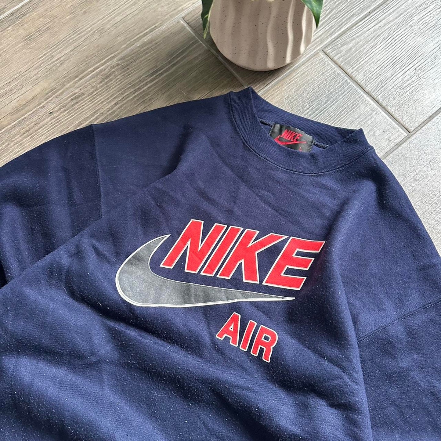 Nike 90s vintage streetwear L sweatshirt