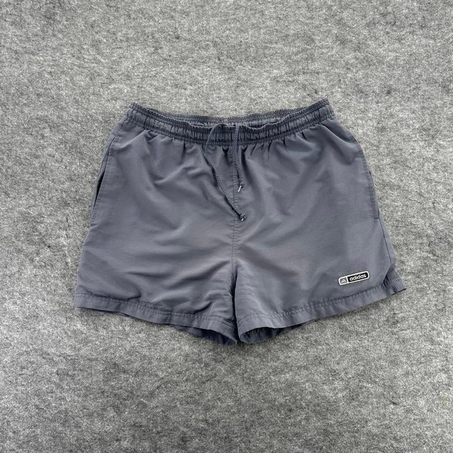 Adidas gray shorts size