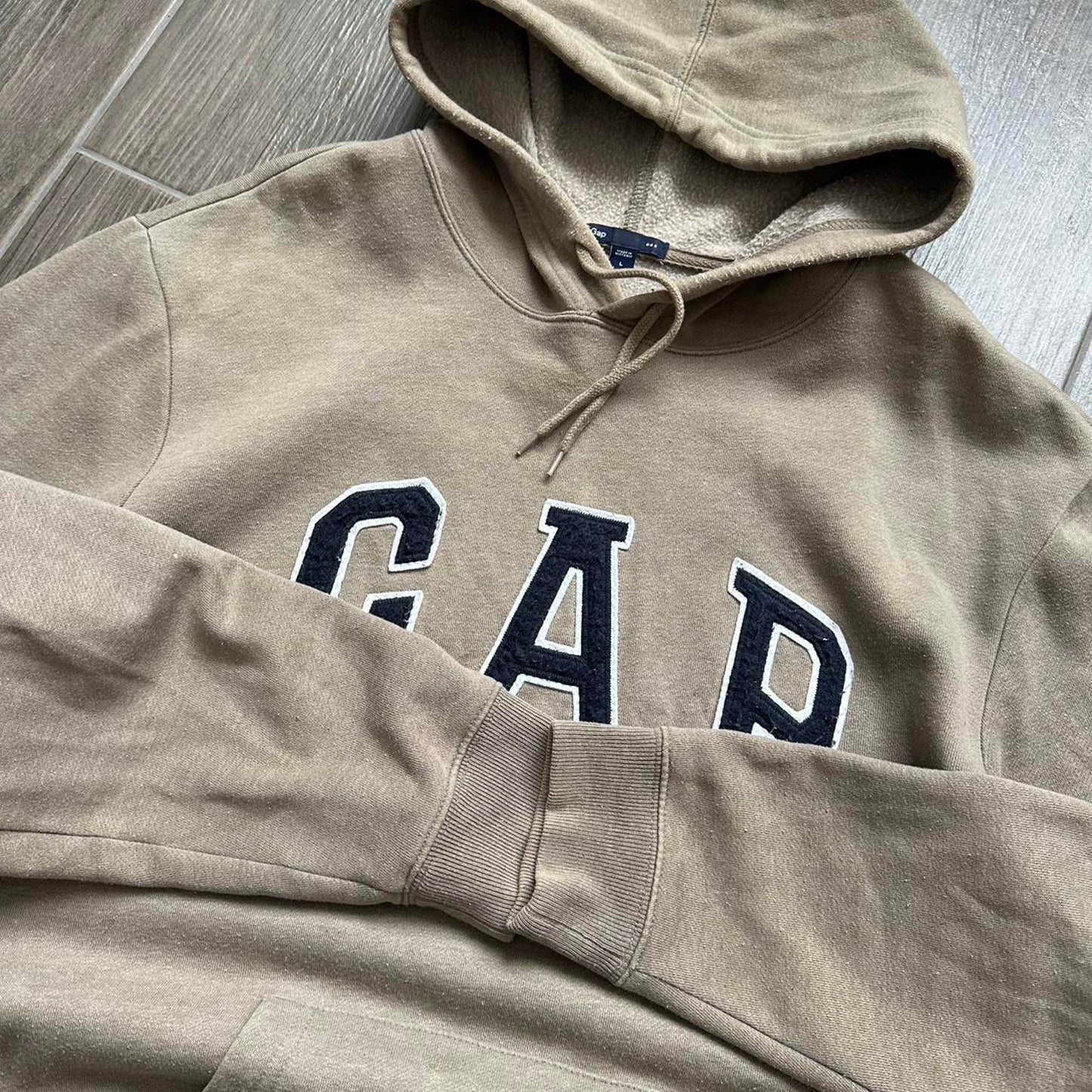 Gap beige y2k baggy hoodie