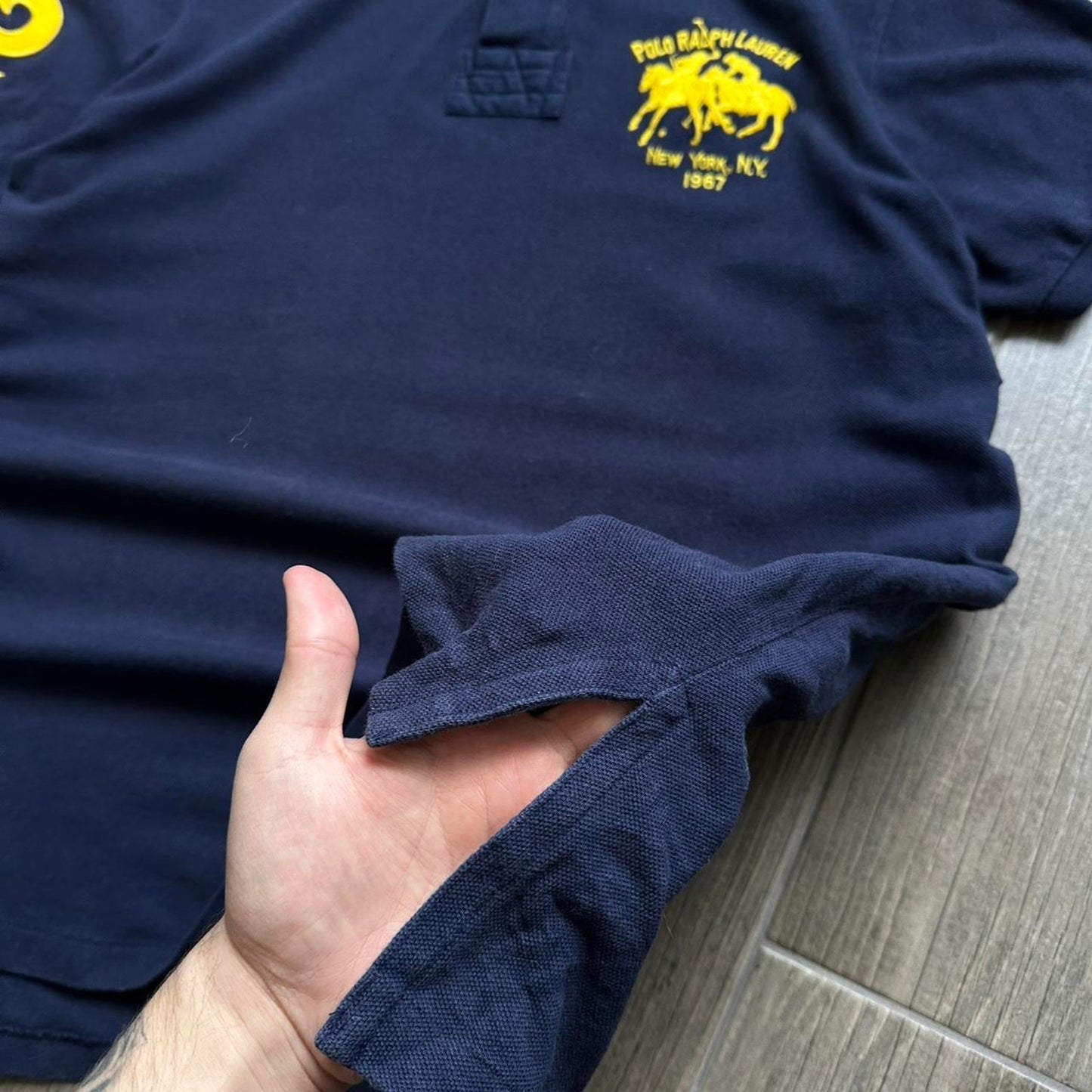Ralph lauren navy blue polo