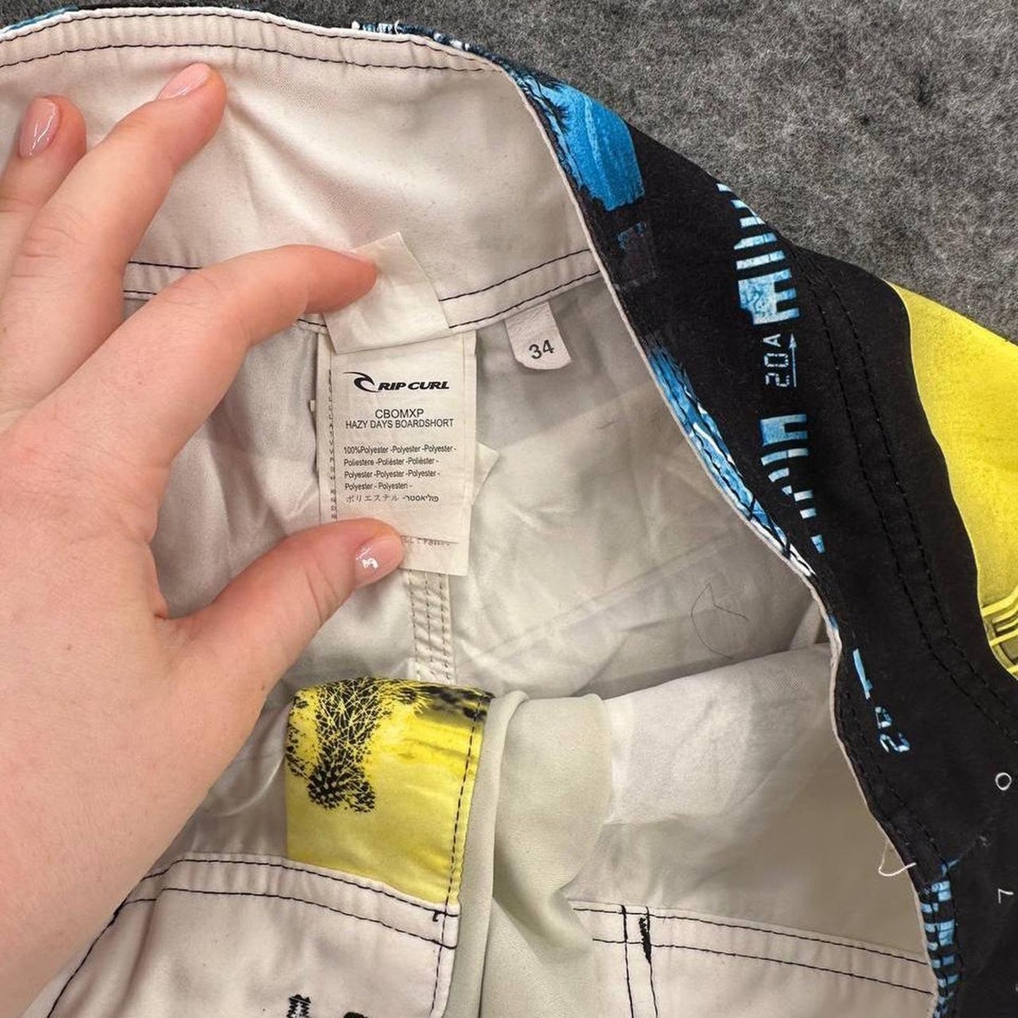 Rip curl board shorts with