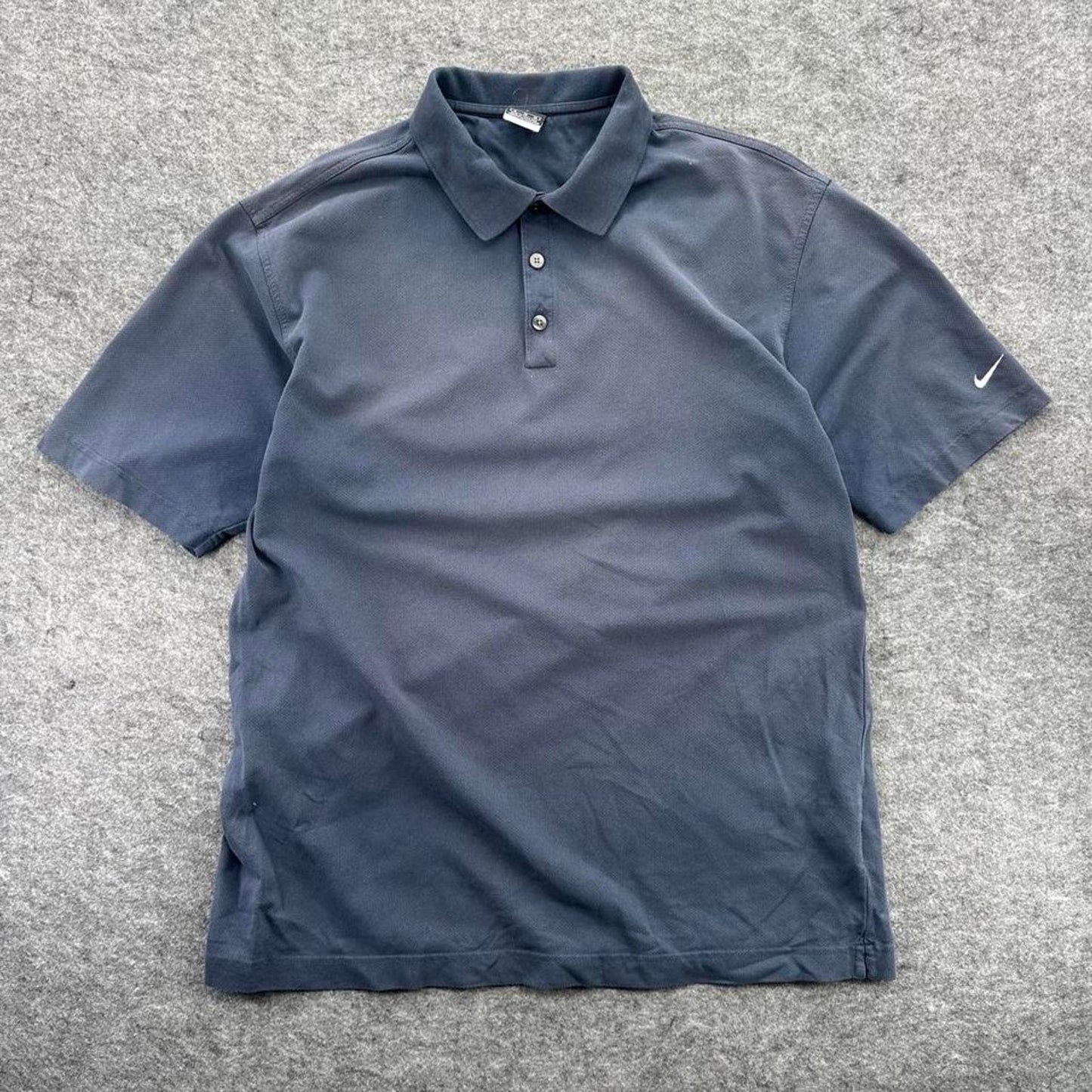 Nike navy blue golf polo