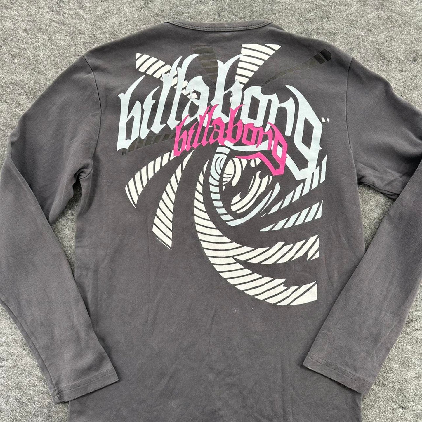 Billabong grey long sleeve shirt