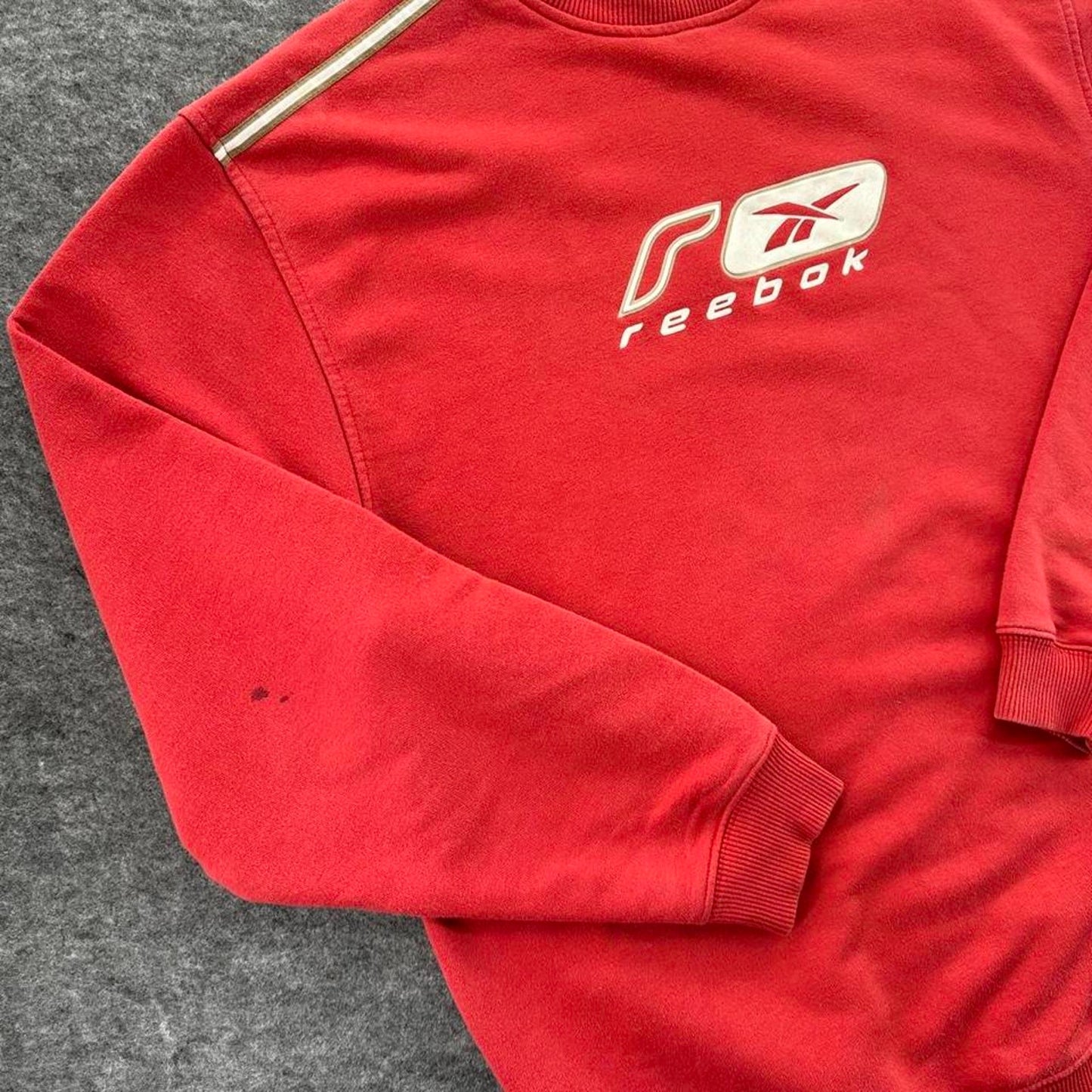 Reebok red crewneck sweatshirt