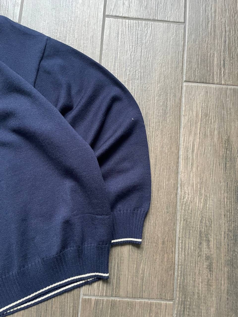 Diesel Big Logo Blue Knit Sweater