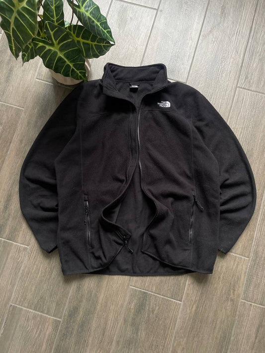 The North Face black fleece baggy gorpcore jumper