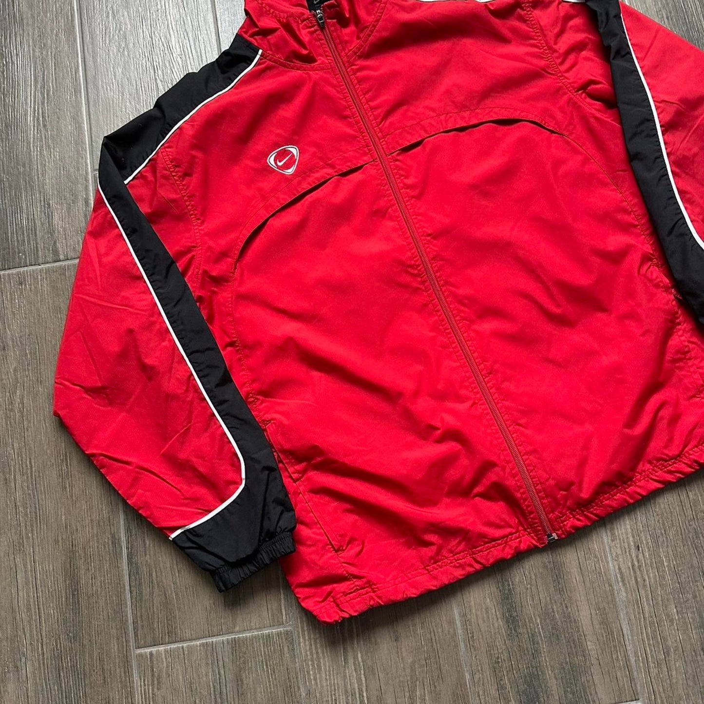 Nike red XL y2k light jacket