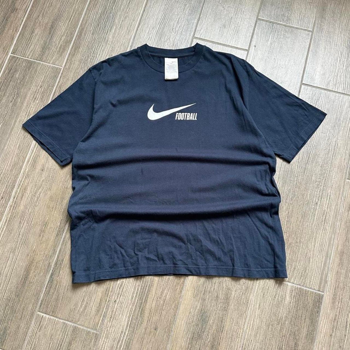 Nike navy blue football t-shirt