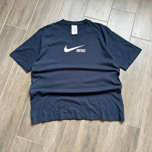 Nike navy blue football t-shirt
