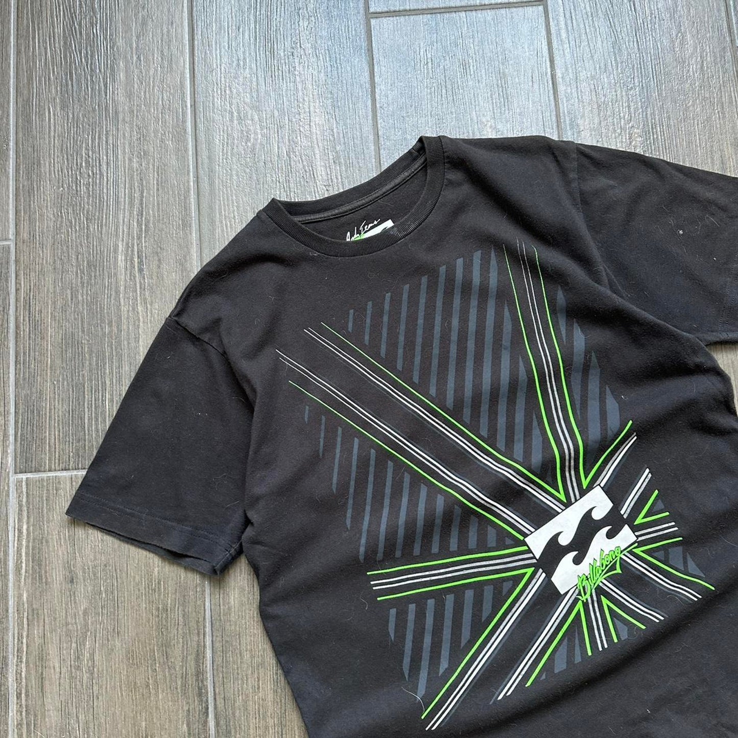 Billabong black surf tee