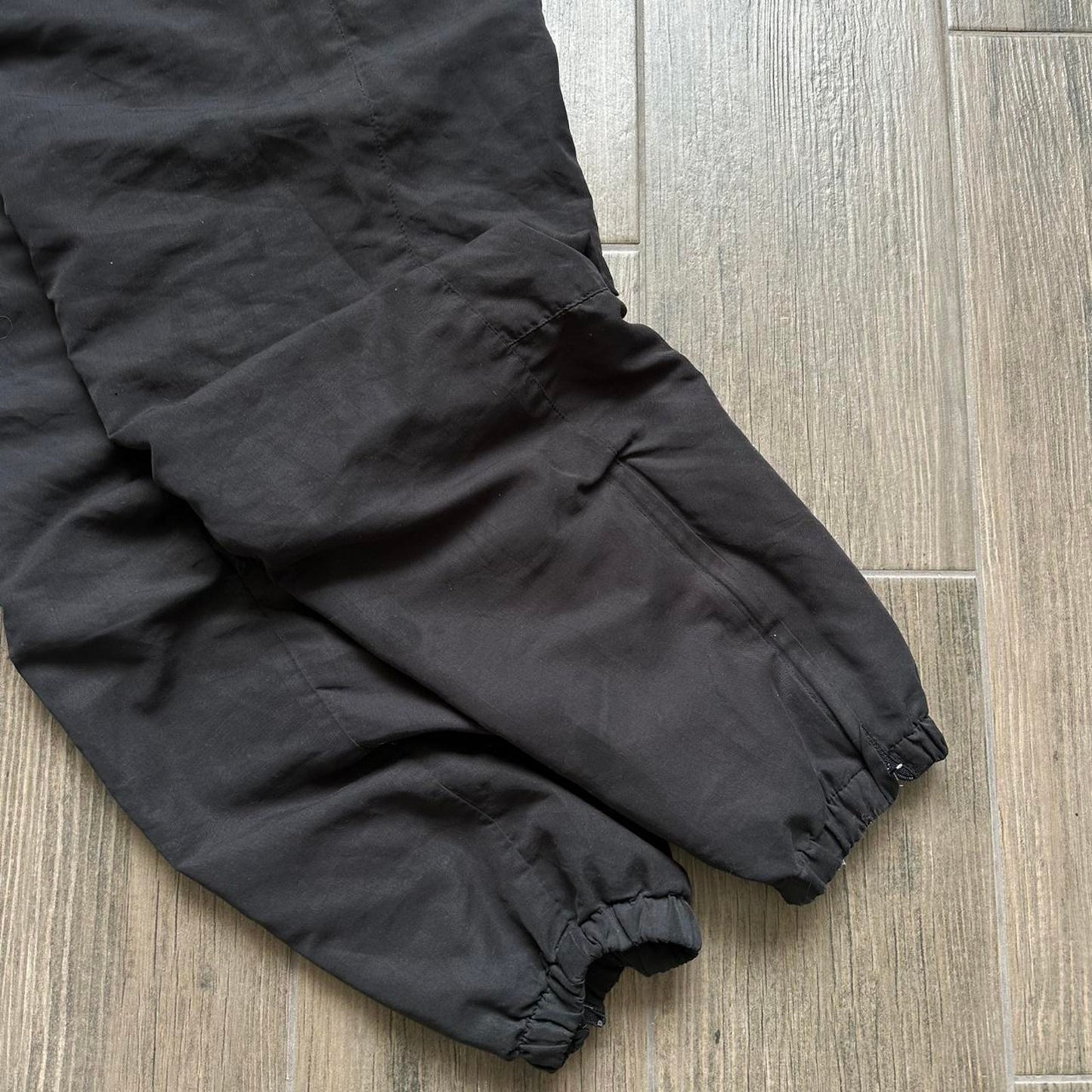 Black umbro track pants with