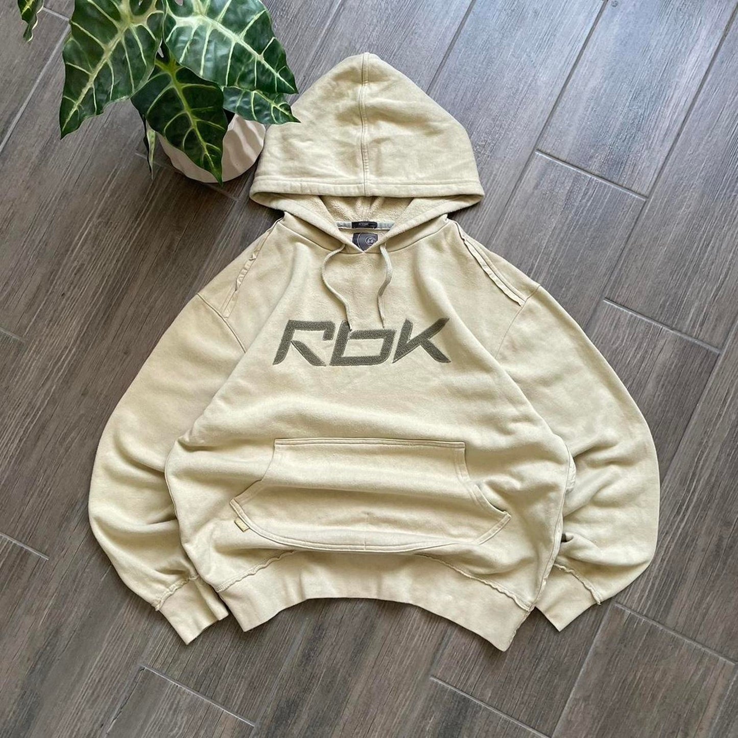 Reebok boxy y2k baggy hoodie