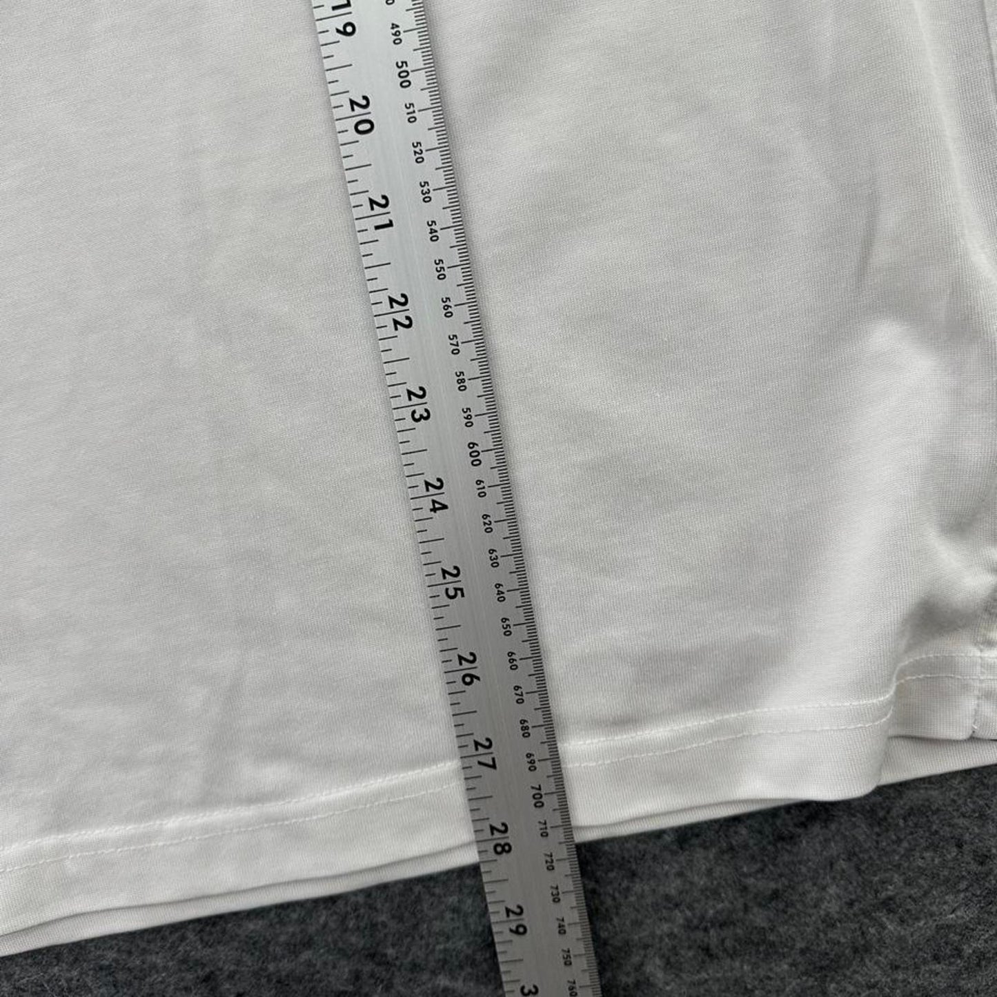 Adidas white t shirt with black