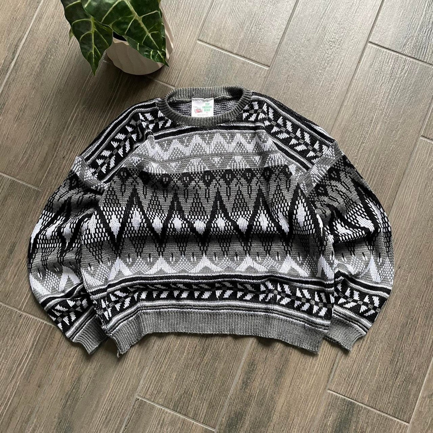 Y2k vintage made in UK XL jumper