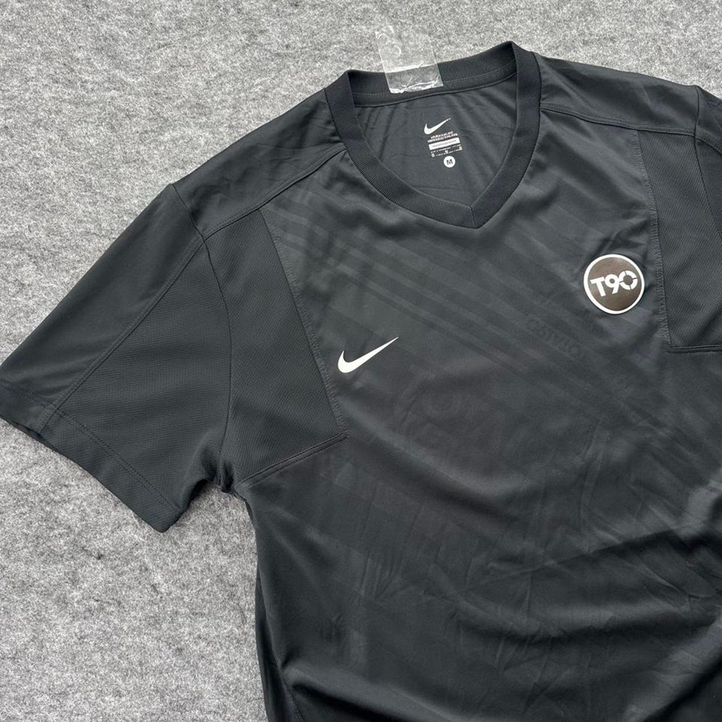 Nike black training top