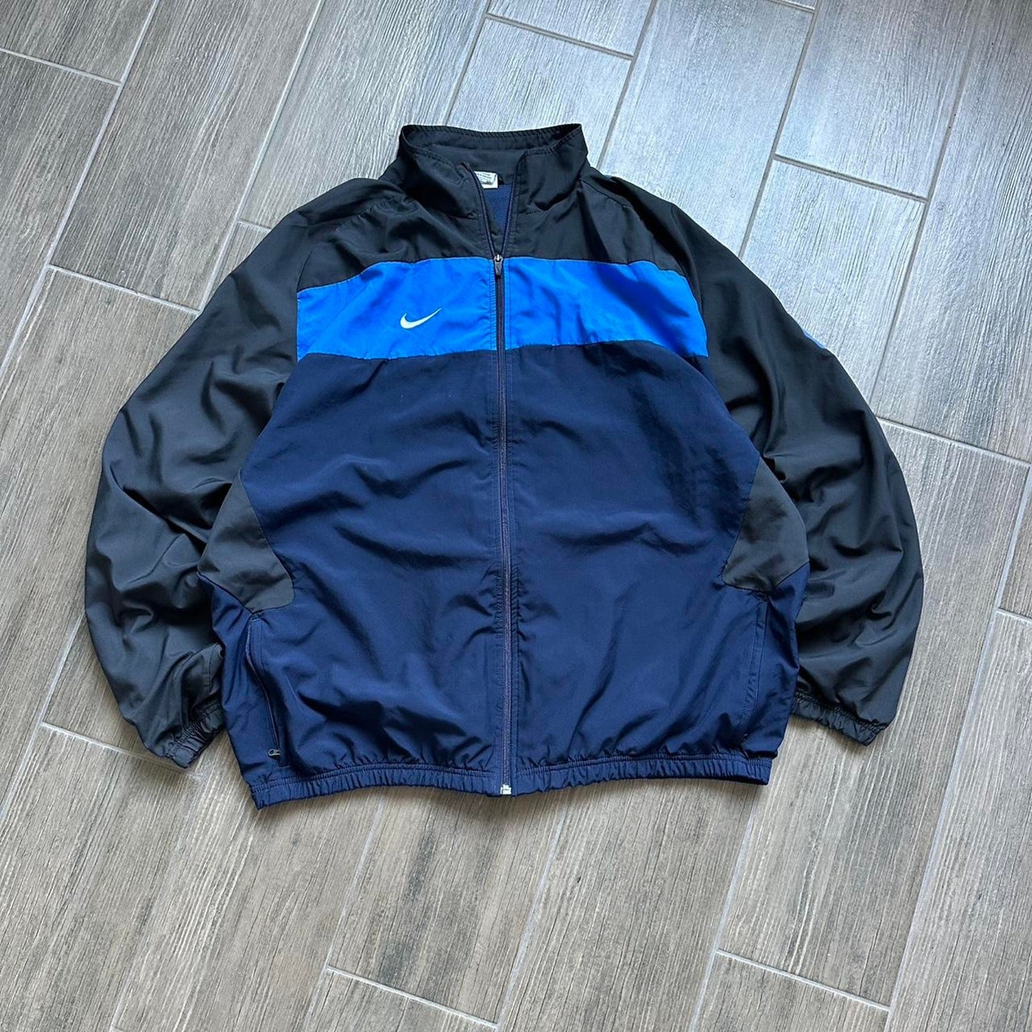 Nike navy y2k baggy streetwear