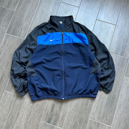 Nike navy y2k baggy streetwear
