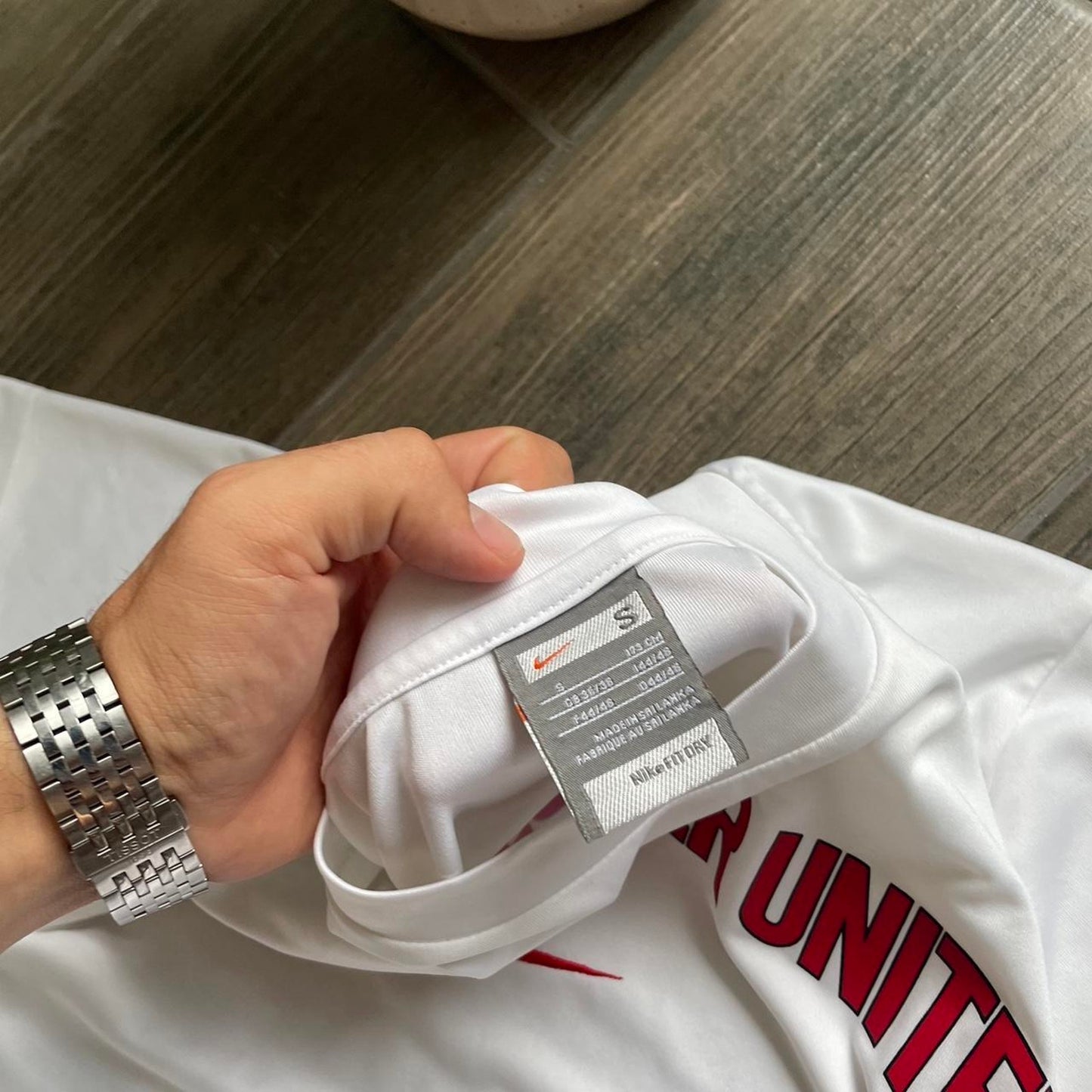 Nike vintage MU jersey y2k baggy tee