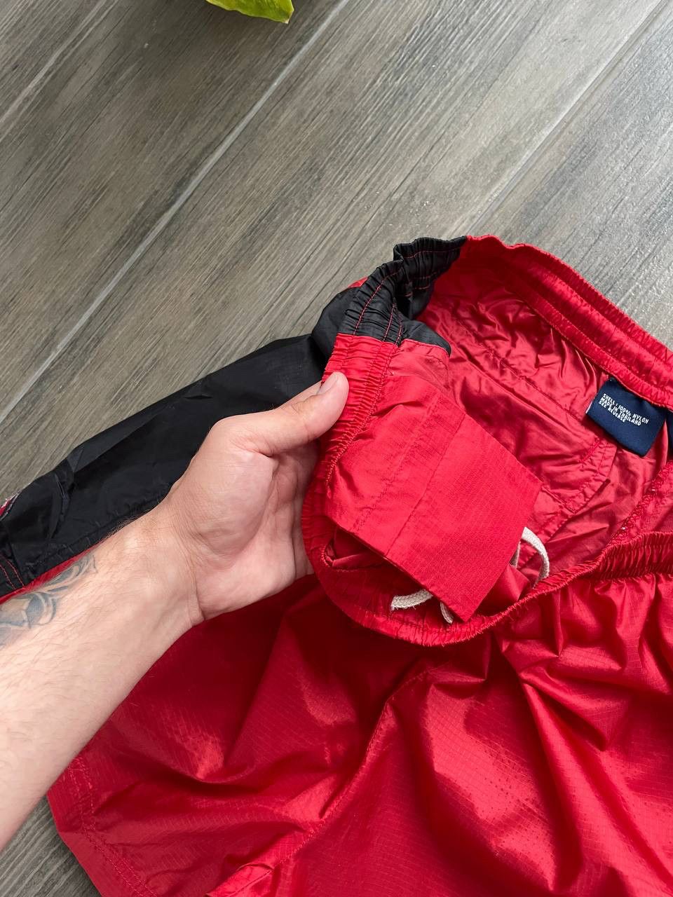 Polo Ralph Lauren Sport red summer y2k nylon shorts