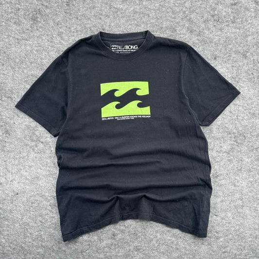 Billabong Black Cotton T-Shirt