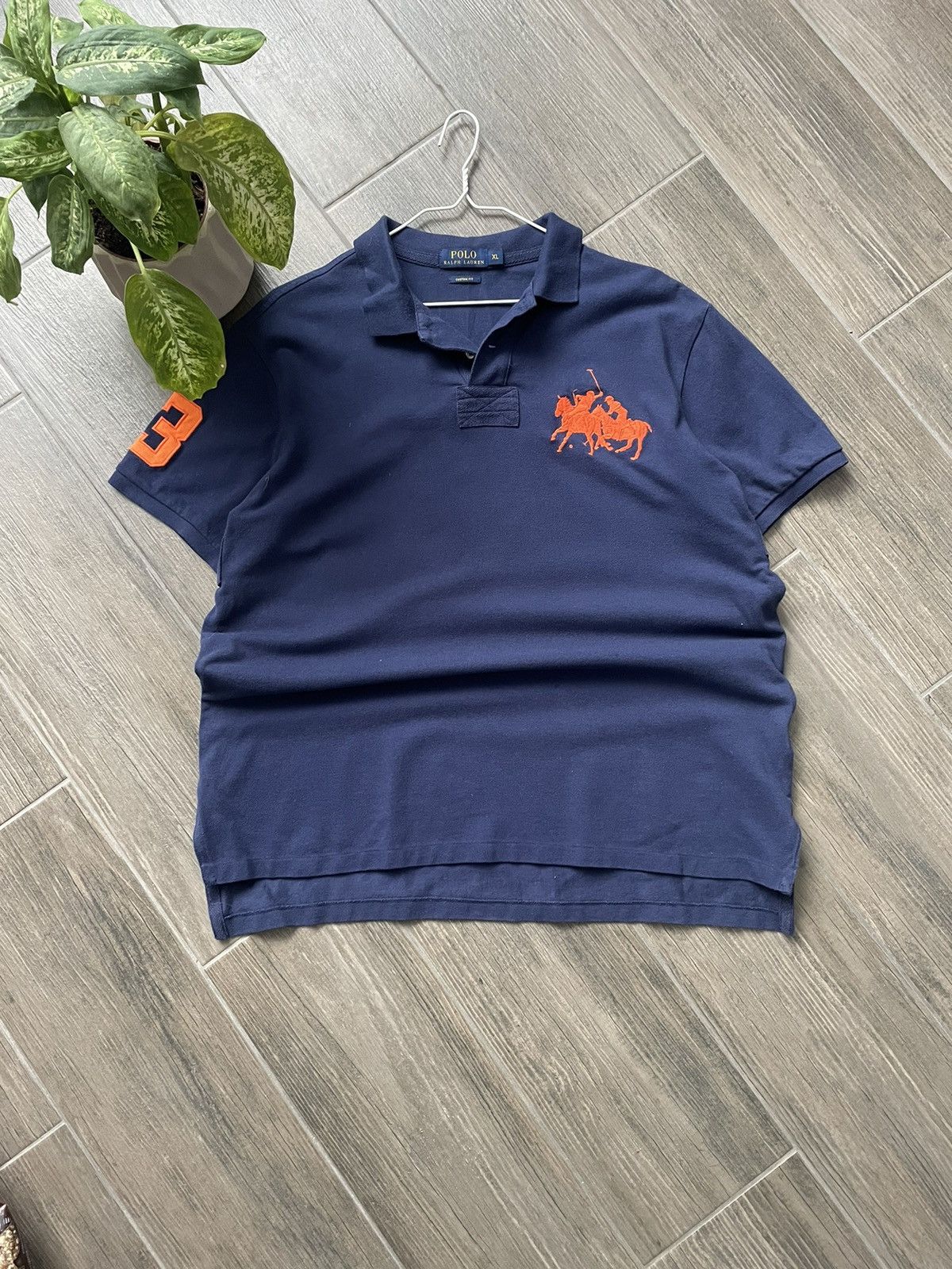 Polo Ralph Lauren vintage big pony navy polo