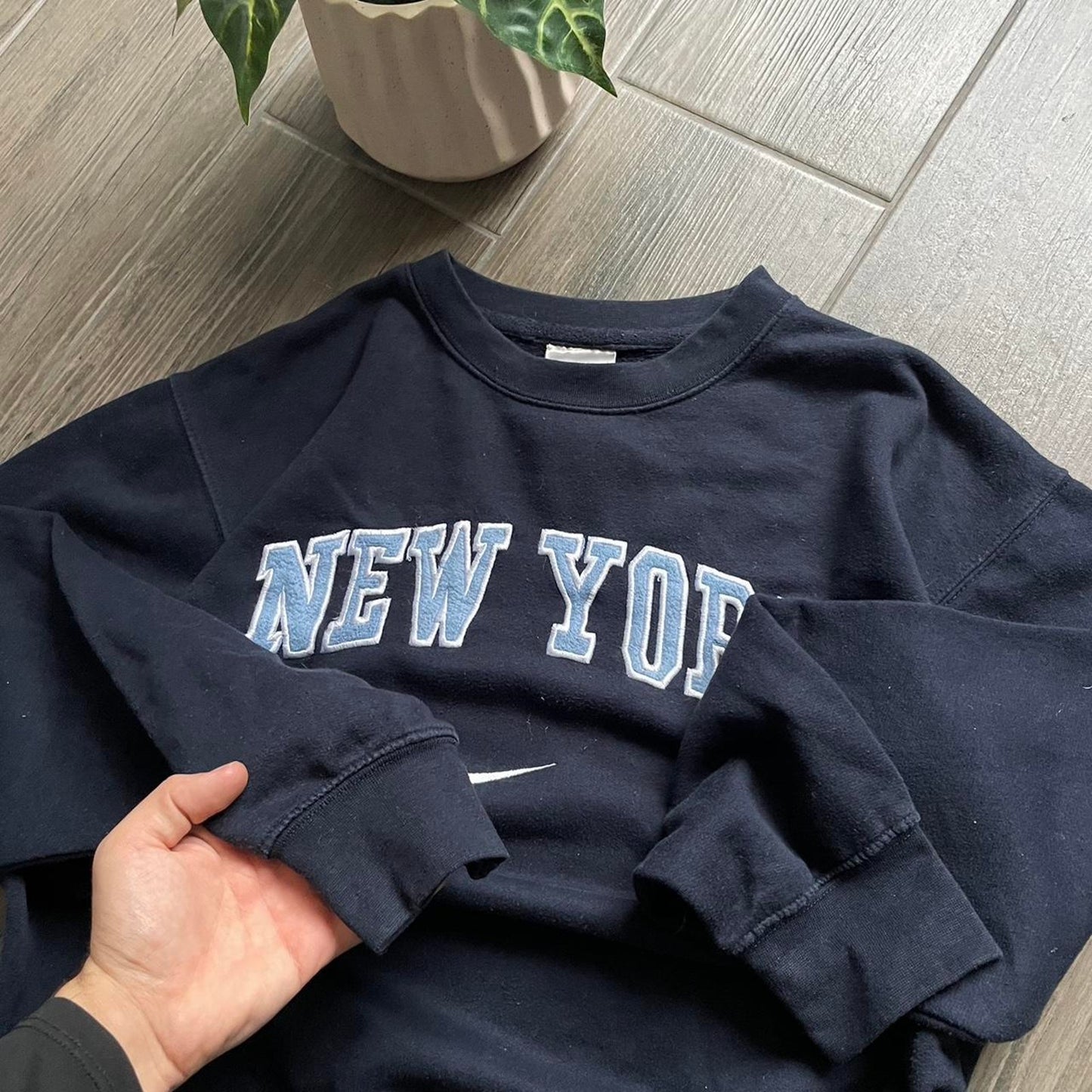 Y2K Nike New York boxy fit baggy sweatshirt