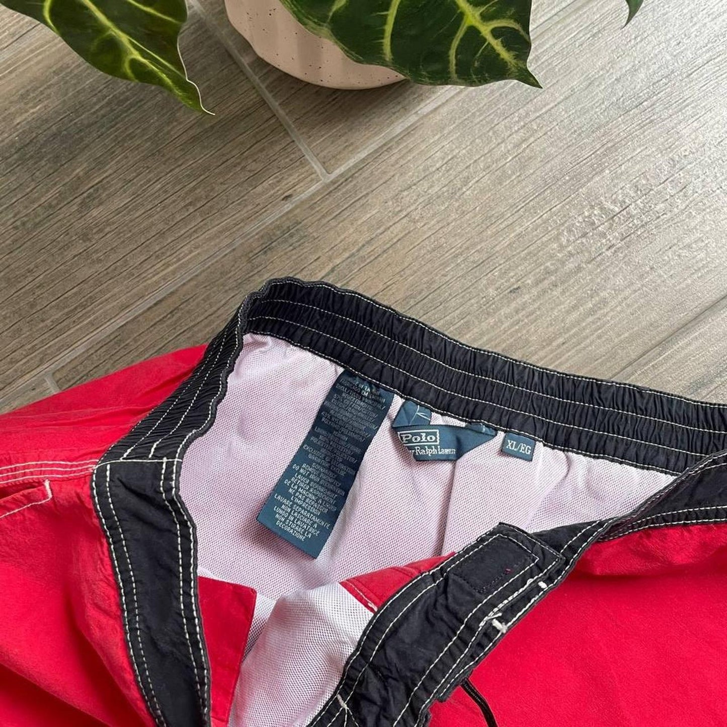 Polo ralph lauren red y2k swim 🏊 shorts