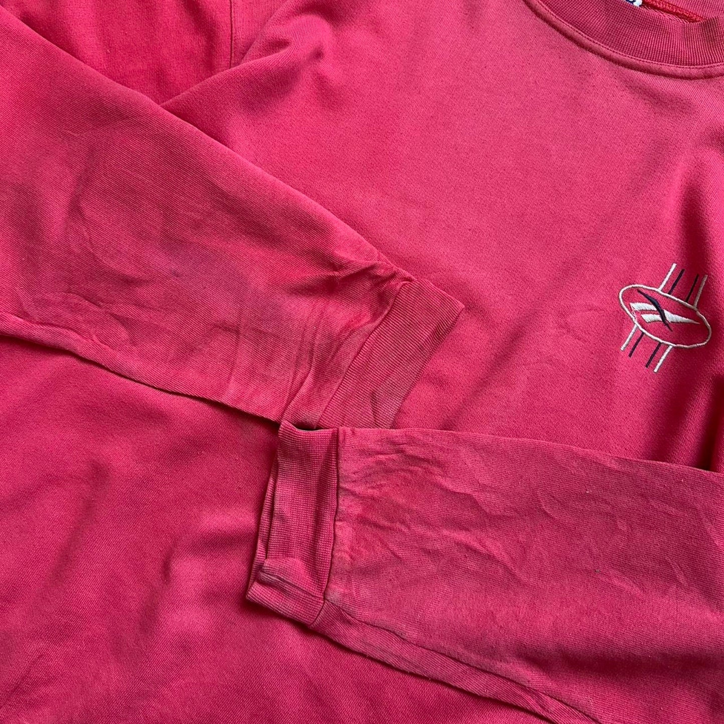 Reebok y2k pink L crewneck sweatshirt