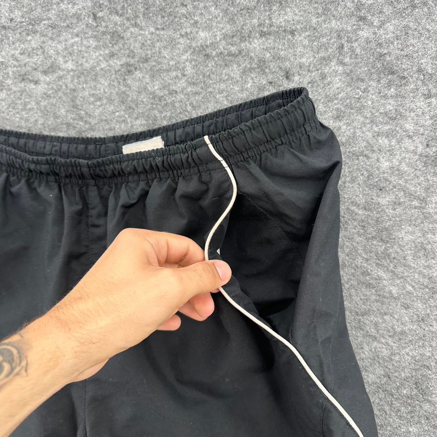 Nike black running shorts with