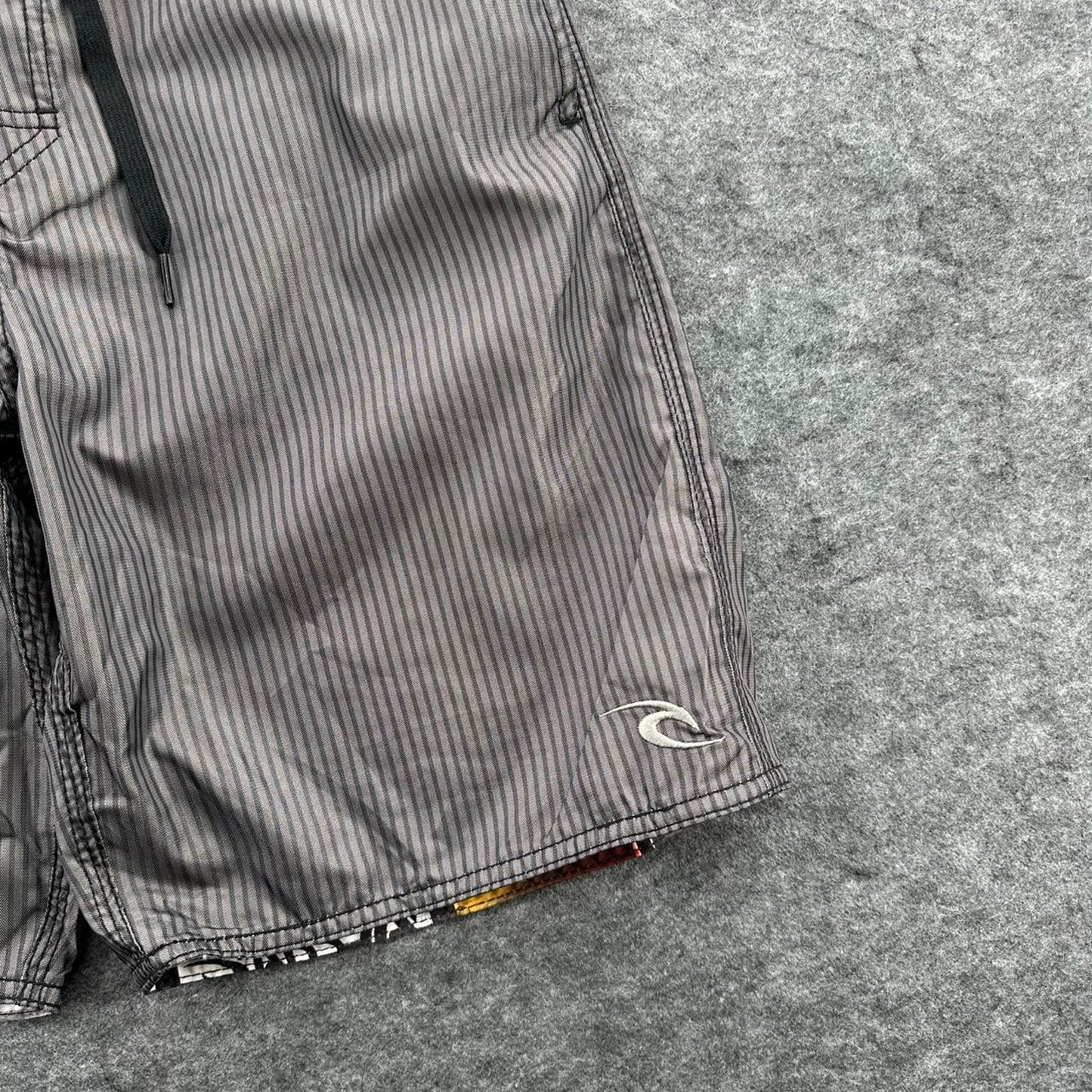 Rip curl grey striped board