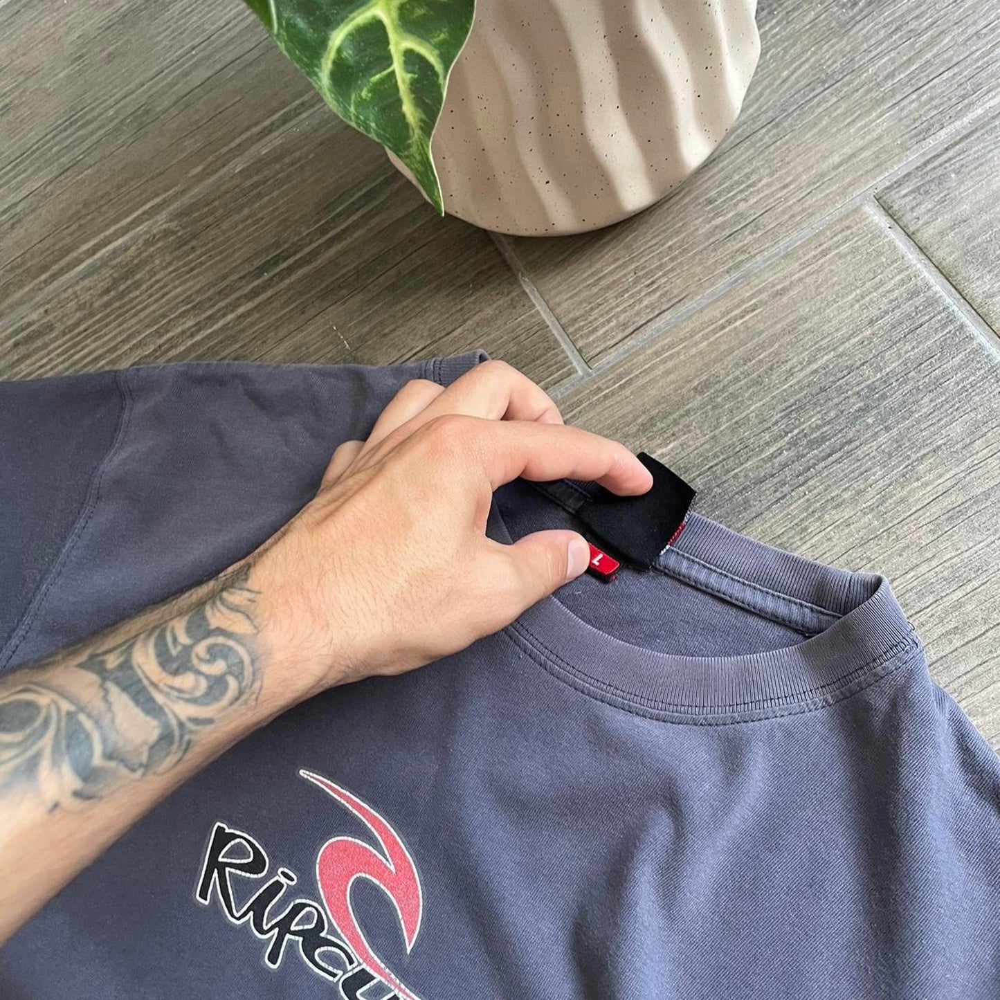 Rip curl baggy surf y2k tee
