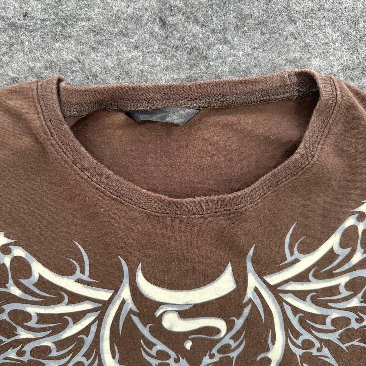 Y2k brown game over long