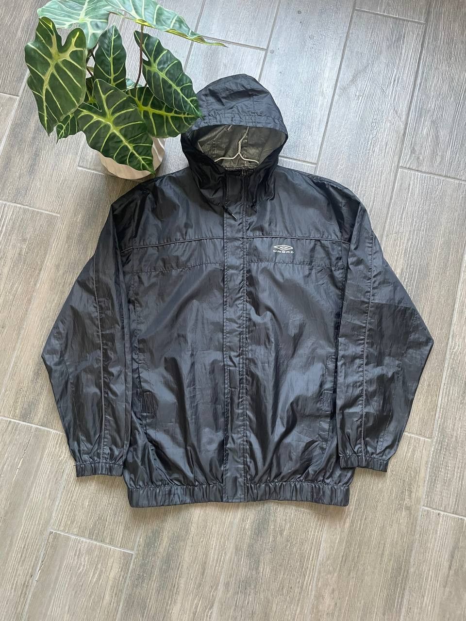 Umbro black membrana vintage jacket