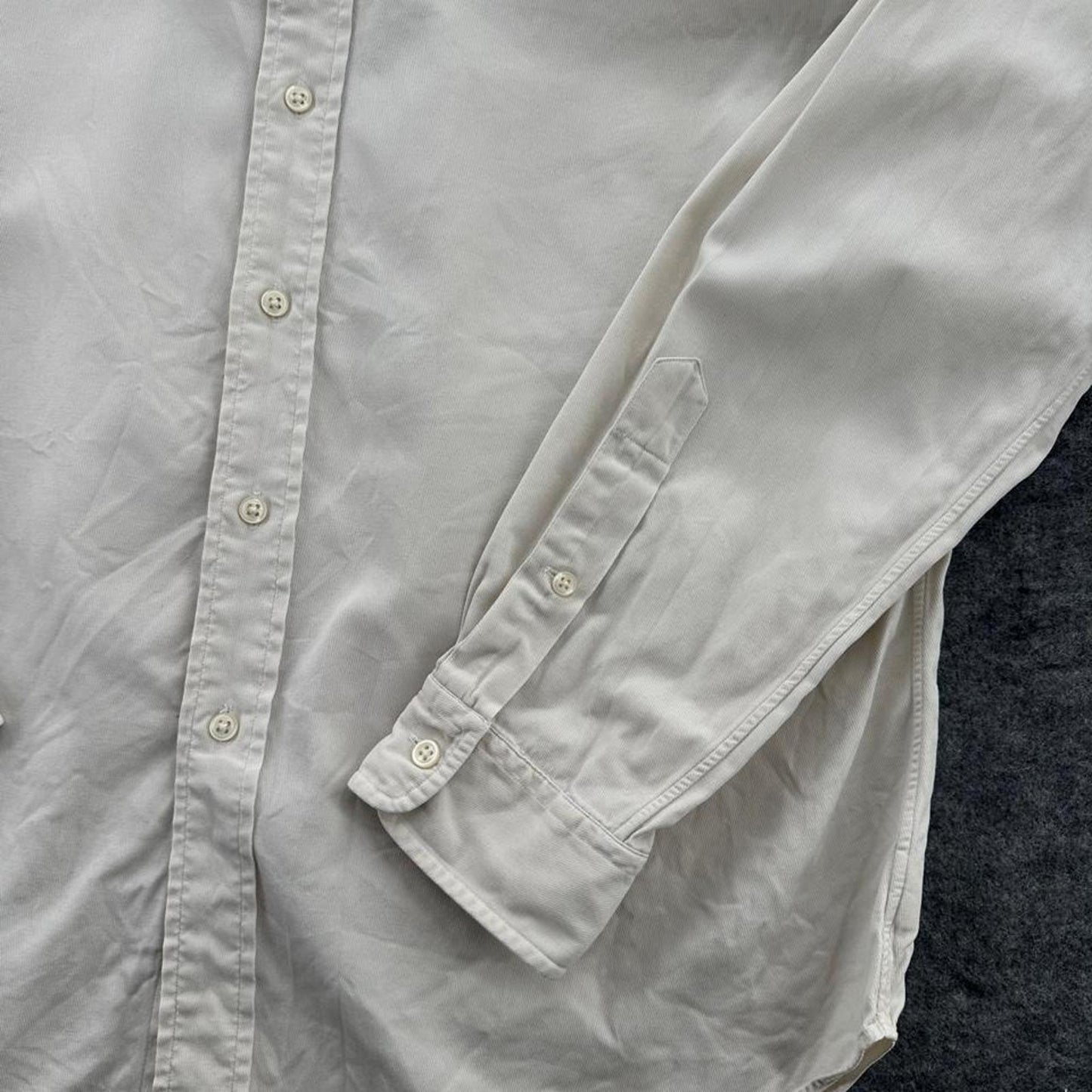 Ralph lauren white button up