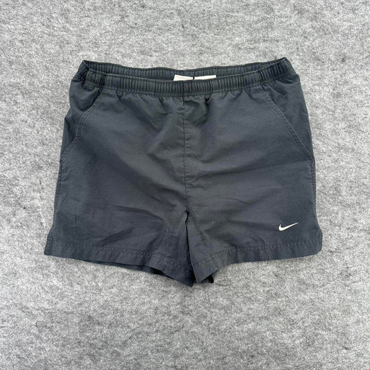 Nike black shorts with white