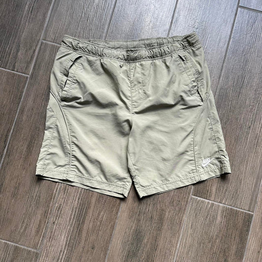 Nike khaki green shorts with
