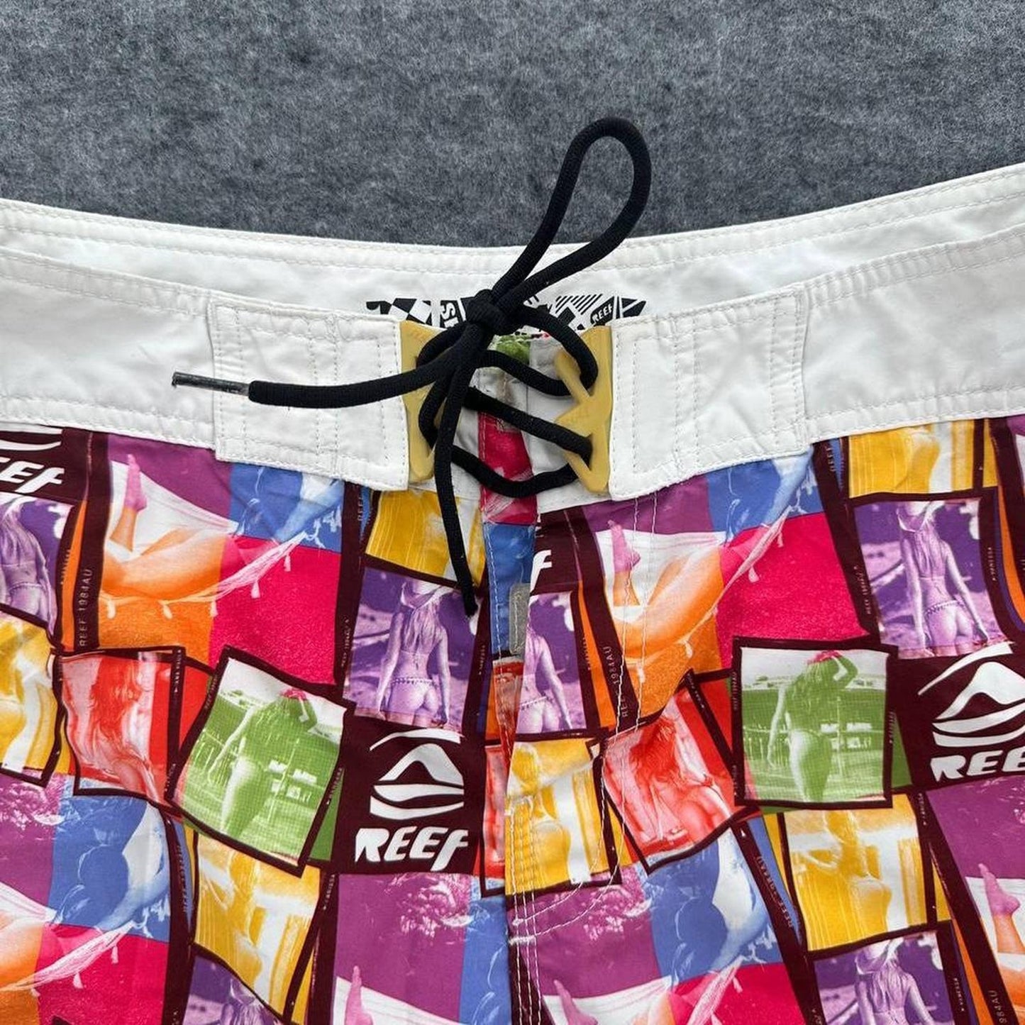 Reef board shorts with multicolored