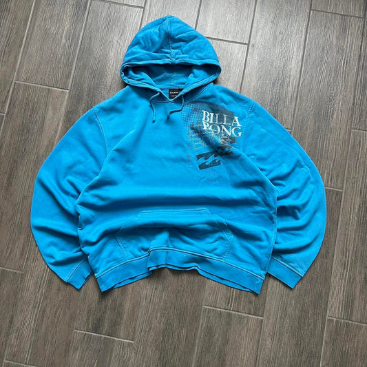 Billabong y2k baggy surf wear hoodie